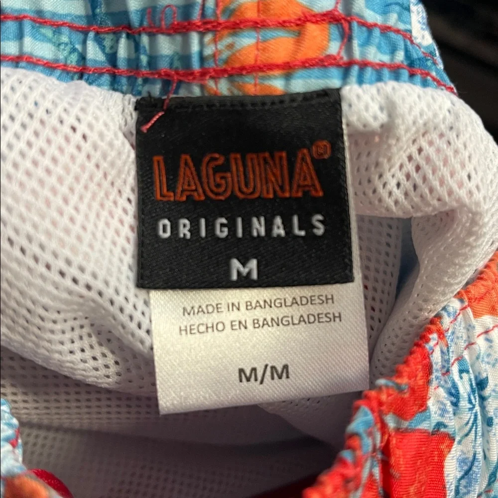Men’s medium Laguna originals‎ bitter sweet Floral Patterned Swim Short NWT